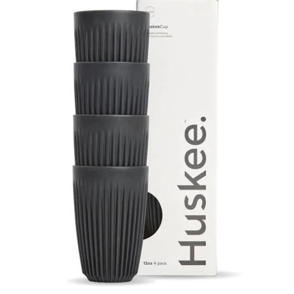 12oz Charcoal HuskeeCup Bulk (x48)