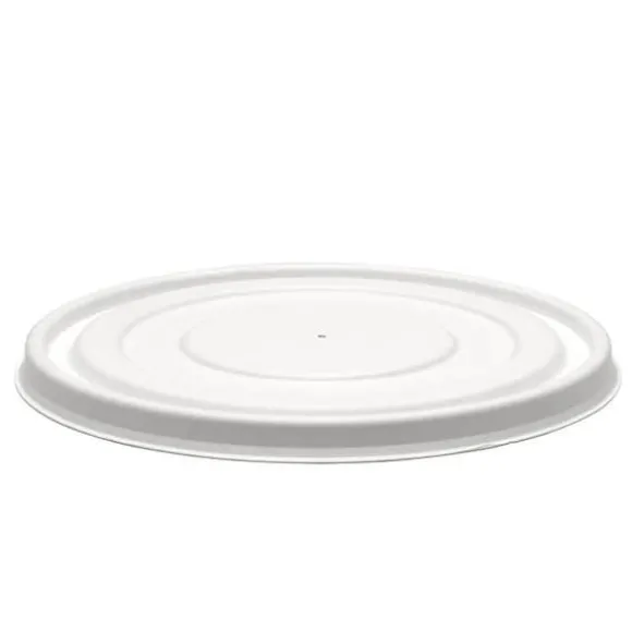 12oz-32oz White Plant Fibre BioBowl Lid