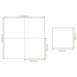 2-Ply 1/4 Fold Natural Lunch BioNapkin
