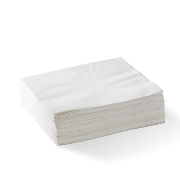2-Ply 1/4 Fold White Lunch BioNapkin
