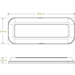 RPET Oyster Tray Lid