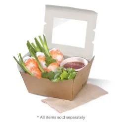 Small BioBoard Lunch Box With Window
