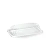 Small Plant Fibre Sushi Tray PET Lid