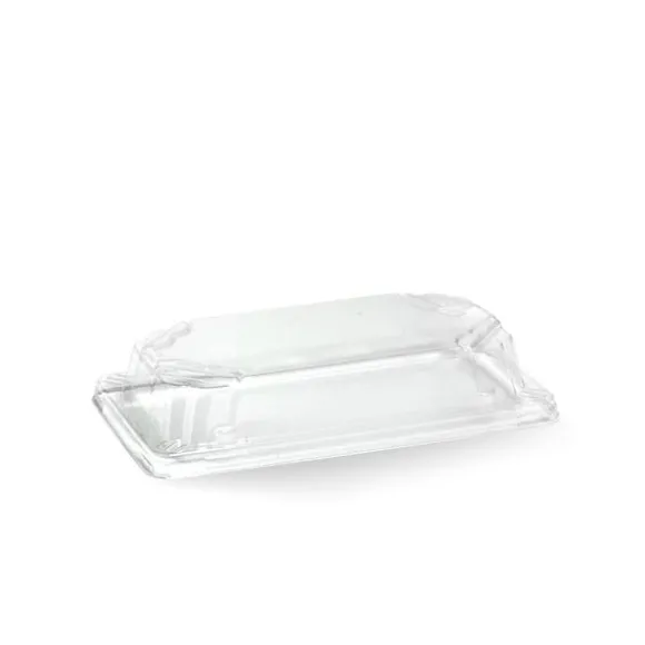 Small Plant Fibre Sushi Tray PET Lid