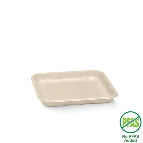 14x14x2cm / 5x5" Plant Fibre Produce Tray